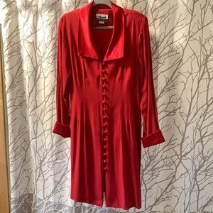 Marnie West Red Dress, Size 14